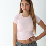 חולצה קצרה צווארון ניקי - דגם שני