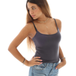 גופיה קצרה  מבד סימפוניה  - דגם רוני